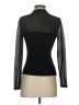 Aqua Black Long Sleeve Top Size S - photo 2
