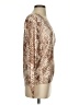 Daniel Rainn Metallic Brown Ivory Pullover Sweater Size S (estimated) - photo 4