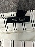 White House Black Market 100% Polyester Stripes Silver Casual Pants Size 00 - photo 6