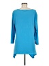 Slinky Brand Blue 3/4 Sleeve Top Size L - photo 2