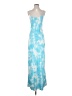 Thakoon 100% Polyester Tie-dye Blue Cocktail Dress Size 2 - photo 1