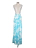 Thakoon 100% Polyester Tie-dye Blue Cocktail Dress Size 2 - photo 2