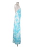 Thakoon 100% Polyester Tie-dye Blue Cocktail Dress Size 2 - photo 4