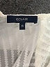 Eclair 100% Polyester Ivory 3/4 Sleeve Blouse Size M - photo 7