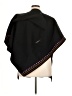 Desigual 100% Polyester Black Poncho Size XL (estimated) - photo 2
