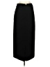 Boden 100% Polyester Solid Black Formal Skirt Size 4 - photo 2