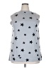 Unbranded Silver Sleeveless T-Shirt Size 2X - photo 1