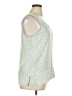 Crosby 100% Polyester Teal Sleeveless Blouse Size XL - photo 4
