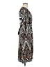 GNW Paisley Brown Cocktail Dress Size M - photo 4
