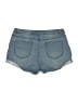 Almost Famous Color Block Blue Denim Shorts Size 13 - photo 2