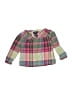 Chaps 100% Cotton Plaid Pink Long Sleeve Blouse 18-24 MO / 24 MO - photo 1