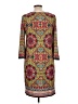 Laundry by Shelli Segal Print Red Casual Dress Size 10 - photo 2
