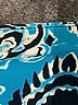 Unbranded Paisley Blue Cocktail Dress Size 4 (estimated) - photo 7