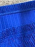 Unbranded Solid Blue Casual Skirt Size L - photo 3