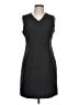 Gap Solid Gray Casual Dress Size 10 - photo 1