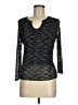Assorted Brands Black 3/4 Sleeve Top Size M (estimated) - photo 1