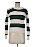 Abercrombie & Fitch Stripes Green Pullover Sweater Size M - photo 1