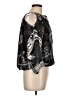 ECI 100% Polyester Black 3/4 Sleeve Blouse Size L - photo 4