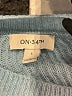 On 34th Blue Pullover Sweater Size S - photo 7