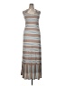 Splendid Stripes Gray Casual Dress Size XL - photo 1