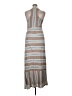 Splendid Stripes Gray Casual Dress Size XL - photo 2