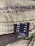 Lands' End Chevron-herringbone Green Jeans Size 10 - photo 9