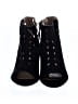Bettye Muller 100% Leather Black Ankle Boots Size 7 1/2 - photo 2