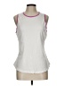 Unbranded White Sleeveless T-Shirt Size L (estimated) - photo 1