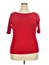 Relent 100% Cotton Red Short Sleeve Top Size XXL - photo 1