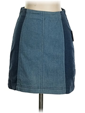 Free People Denim Skirt (view 1)