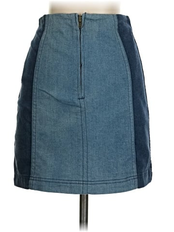 Free People Denim Skirt (view 2)