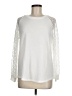 Basico Ivory Long Sleeve Top Size M - photo 1