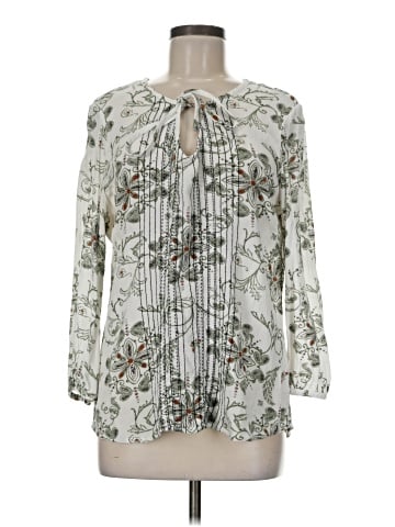 Hinge 3/4 Sleeve Blouse (view 1)