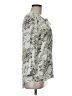 Hinge 100% Rayon Ivory 3/4 Sleeve Blouse Size M - photo 4