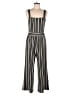 Express Stripes Black Jumpsuit Size M - photo 1