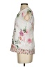 Wallis 100% Polyester Floral Ivory Short Sleeve Blouse Size 4 - photo 5