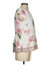 Wallis 100% Polyester Floral Ivory Short Sleeve Blouse Size 4 - photo 4