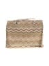 Unbranded 100% Polyester Chevron-herringbone Gold Tan Satchel One size - photo 3