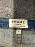 FRAME Denim Hearts Blue Jeans Size 26 waist - photo 4