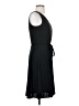 Ann Taylor Solid Black Casual Dress Size 0 - photo 4