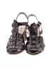 MYA 100% Leather Brown Gold Sandals Size 10 - photo 2