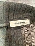 Sandro Color Block Gray Turtleneck Sweater Size S (estimated) - photo 7