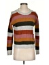 Madewell Color Block Stripes Multi Color Brown Pullover Sweater Size XS - photo 1