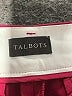 Talbots Color Block Burgundy Dress Pants Size 6 - photo 7