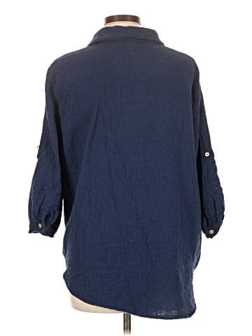 Just Living 3/4 Sleeve Blouse (view 2)