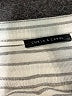 Chris & Carol 100% Rayon Stripes Silver 3/4 Sleeve Top Size 1X - photo 7