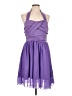 Shein 100% Polyester Purple Cocktail Dress Size L - photo 1