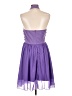 Shein 100% Polyester Purple Cocktail Dress Size L - photo 2