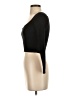 Shein 100% Viscose Black 3/4 Sleeve Top Size 4 - photo 5