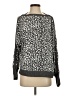 Vince Camuto Animal Print Gray Pullover Sweater Size S - photo 1
